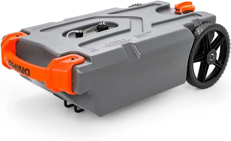 Camco 21-Gallon Portable Camper/RV Tote Tank With No-Flat Wheels
