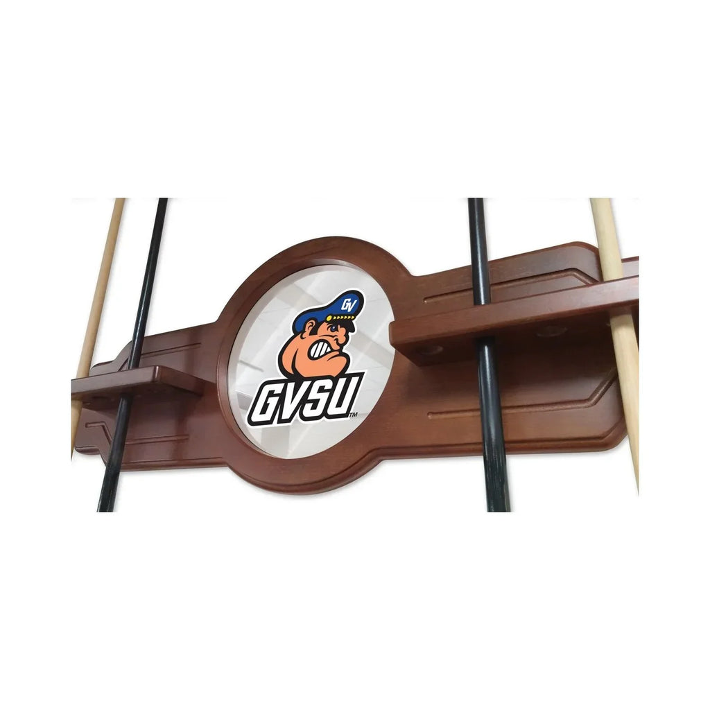 Grand Valley State University Solid Wood Cue Rack - Chardonnay Finish