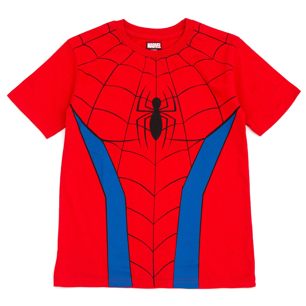 Marvel Spider-Man Toddler Boy or Girl Cosplay Short Sleeve T-Shirt Classic Red