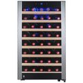 AKDY 52 Bottles Single Zone Freestanding Wine Cooler Cellar