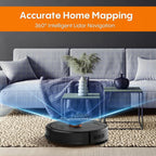 Robot Vacuum and Mop, 5000Pa, LiDAR Navigation, Black - BL20Pro
