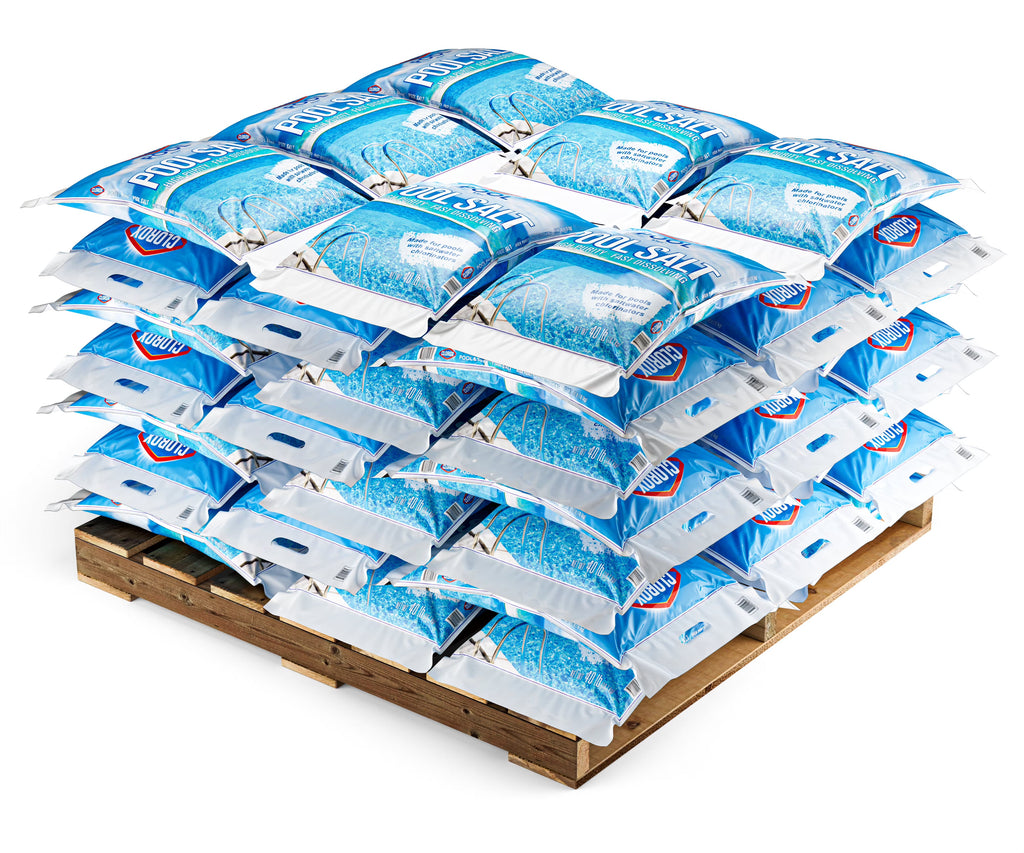 Clorox Pool&Spa Pool Salt 40lb, 49 Bags - Pallet