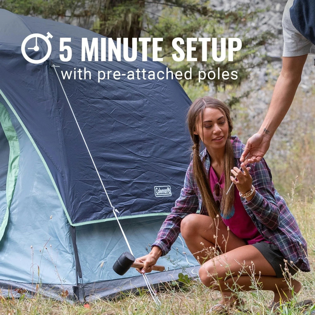 Coleman 8-Person Camping Tent - Skydome