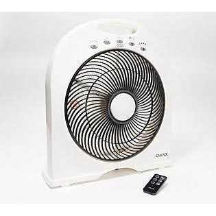 Cascade Portable 4-Speed Fan With Remote Control - Capri 12