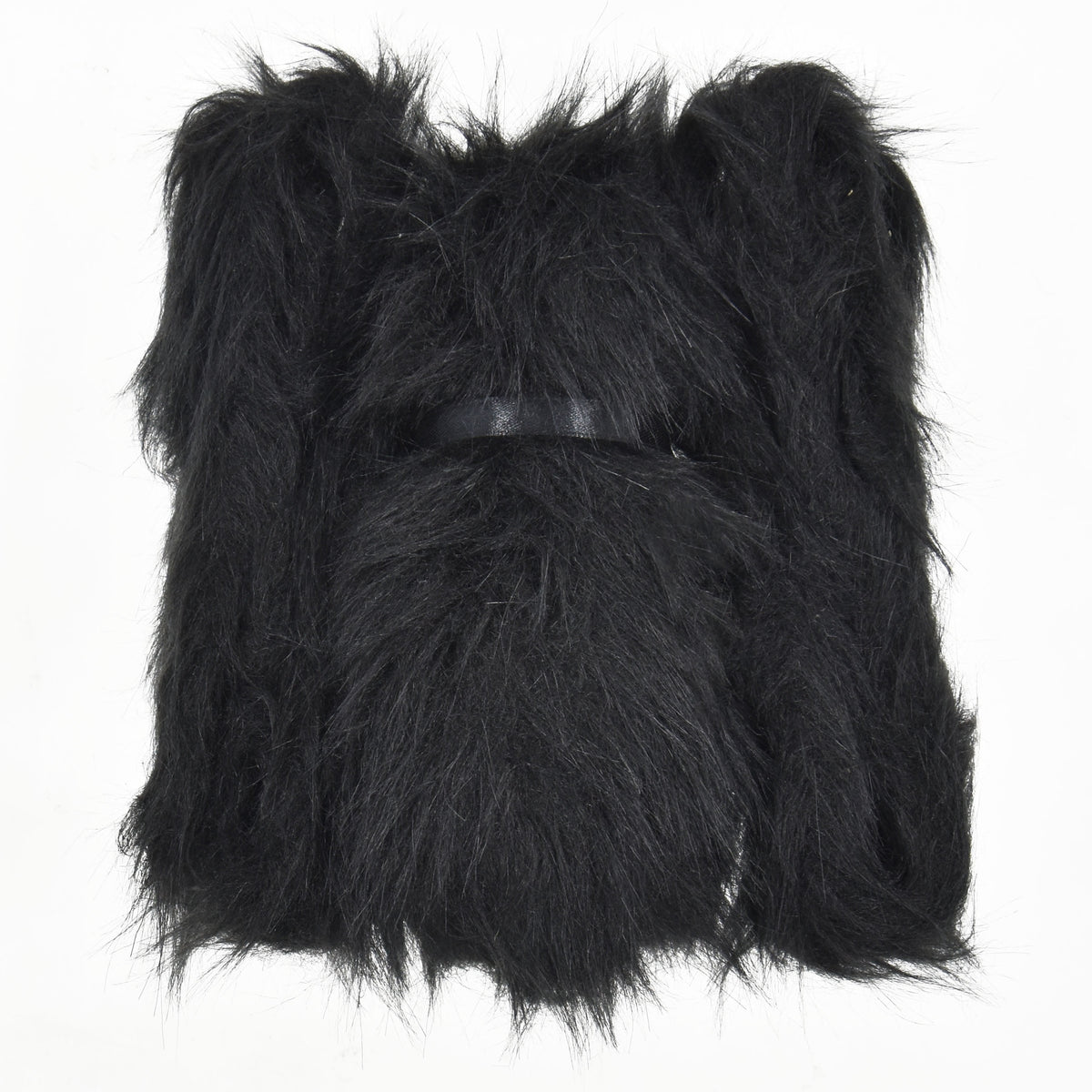 Furry Spider Decoration, Black, 50", Halloween by Way To Celebrate