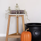 Mini Faux Posable Skeletons, 8", 3 Count, Halloween by Way To Celebrate