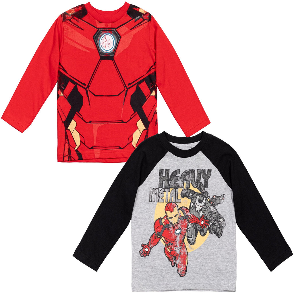 Marvel Spider-Man Toddler Boys 2 Pack Long Sleeve T-Shirts Toddler to Big Kid