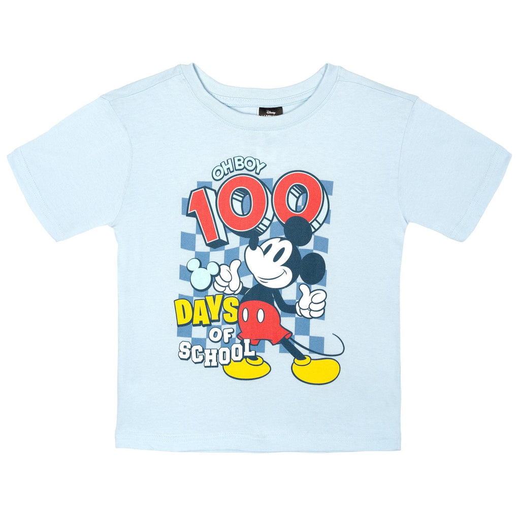 Disney Mickey Mouse Little Boys' Short Sleeve Graphic T-Shirt Mummy Orange