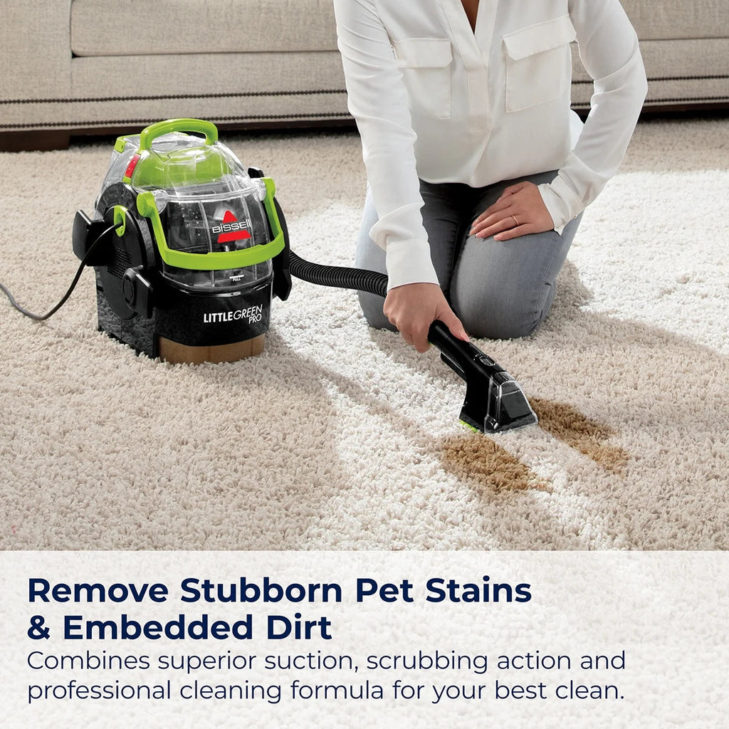 BISSELL Little Green Pro Portable Carpet Cleaner, 13-pound - 2505