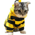 WILLED Pet Bee Halloween Costume for Cats and Small to Medium Dogs, Party Cosplay Dress Up Festival Decoration for Pets