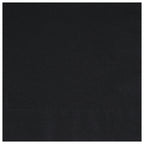 75 Count 6.5IN x 6.5IN Black Disposable Paper Napkins by Way To Celebrate
