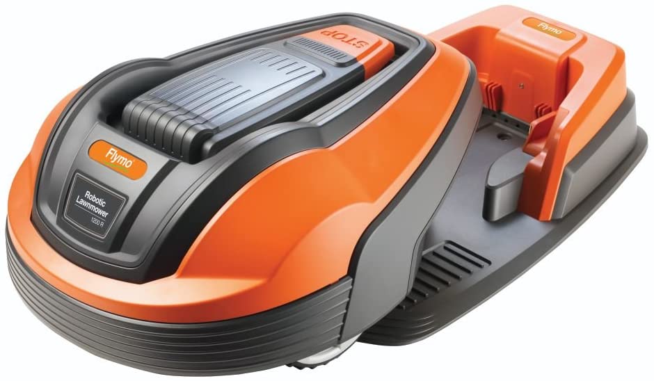 EasiLife 500 GO Robotic Lawn Mower, 500m2, Orange and Grey - 9704632-01