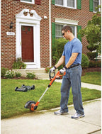 BLACK+DECKER Cordless 3-in-1 String Trimmer, Lawn Mower And Edger, 12-Inch, 20V - MTC220