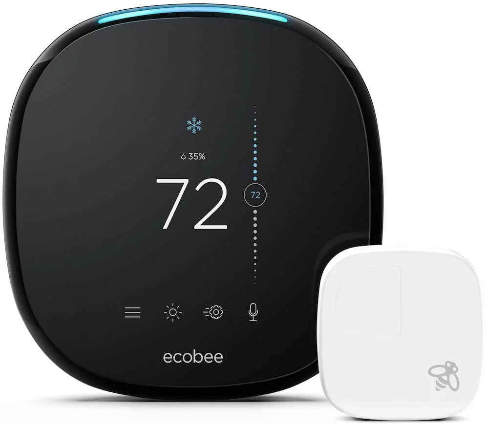 ecobee Smart Thermostat With Built-In Alexa And Room Sensor