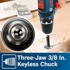 BOSCH 12V Max Cordless Drill/Driver And Impact Driver Combo Kit With 2 Batteries, Charger And Case - CLPK22-120