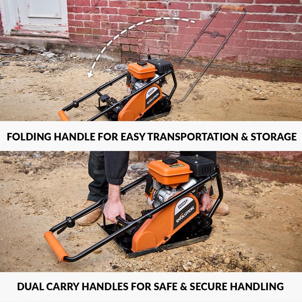 Electric Vibratory Plate Compactor For Soil, Sand, Gravel And Pavement