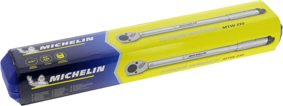 MICHELIN Cric Hydraulique Rouleur 1,8T Et Cle Dynamometrique 1/2 in En Coffret Avec Barre D'extension Et Adaptateur