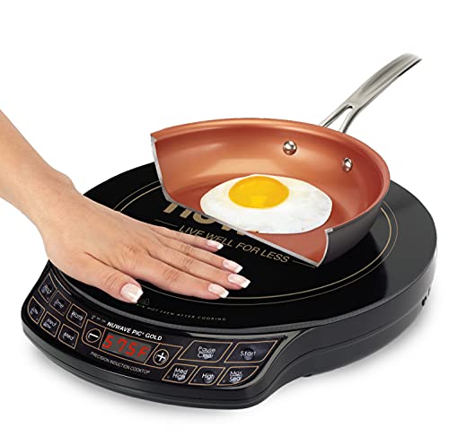 Nuwave Gold Precision Induction Cooktop With Large 8 Heating Coil - Gold
