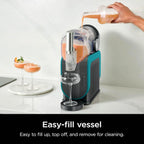 SLUSHi Frozen Drink And Slushie Machine, 88 oz, 5 Preset Programs, Black - FS301