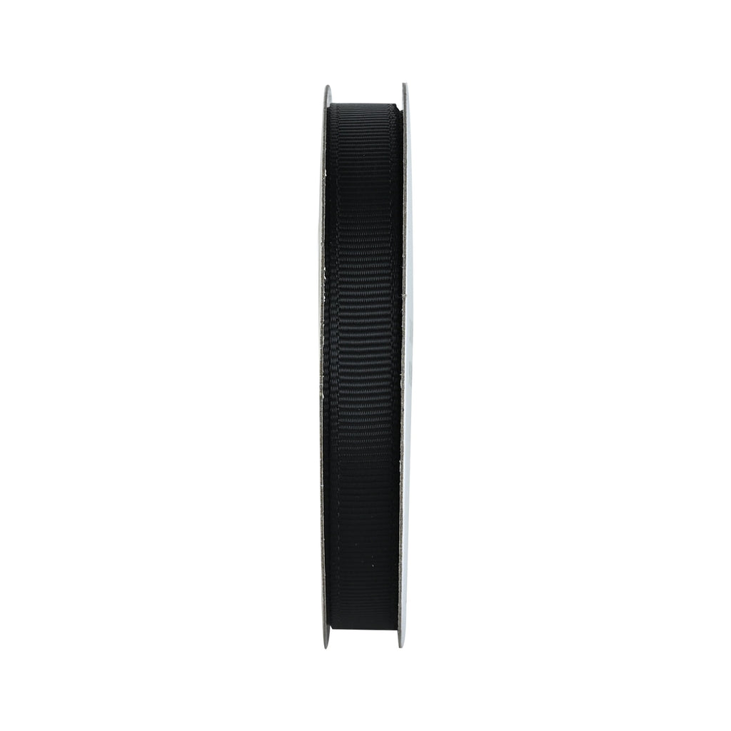Hello Hobby 3/8" Black Grosgrain Ribbon, 6 Yards
