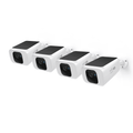 Eufy SoloCam S230 Solar Security Camera 4K UHD White 4-Pack - S40