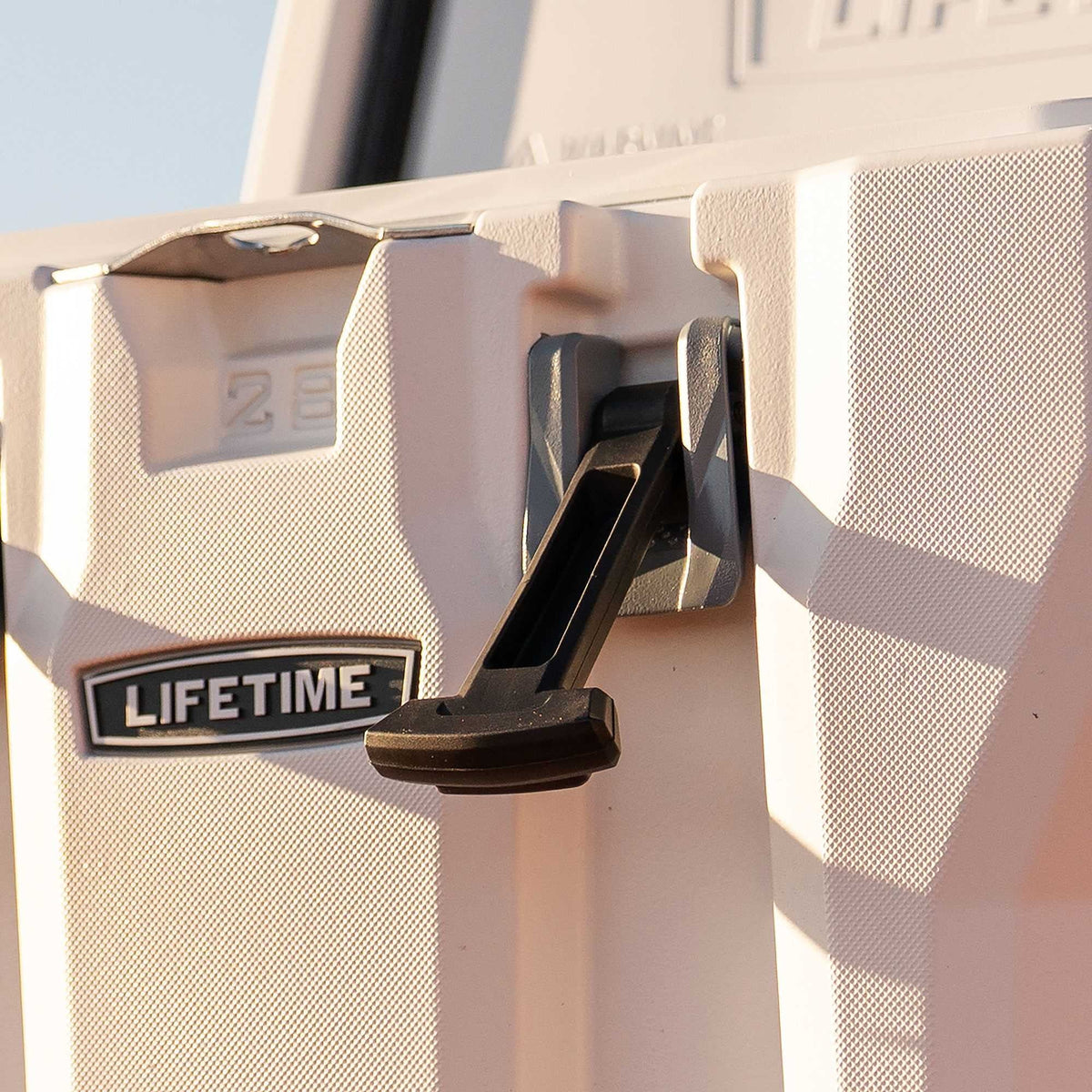 Lifetime Bear-Resistant High Performance Camping Cooler, 28 qt, 20 Can Capacity, Boulder Gray - 91289