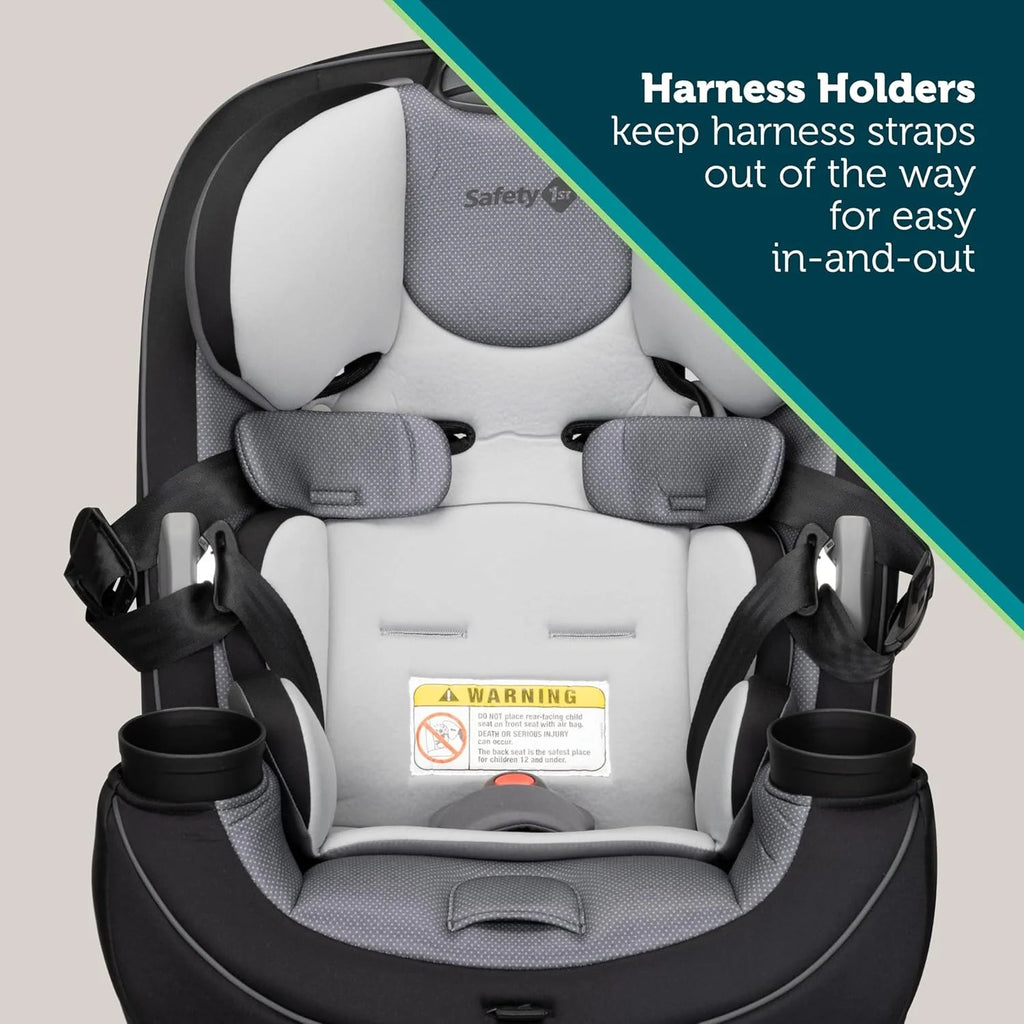 3-In-1 Convertible Car Seat, Rear and Forward Facing, High-Back Booster, 5 to 100 lbs