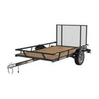 Karavan Utility Trailer 5 ft. x 8 ft. Wood Floor With Sliding Rail System