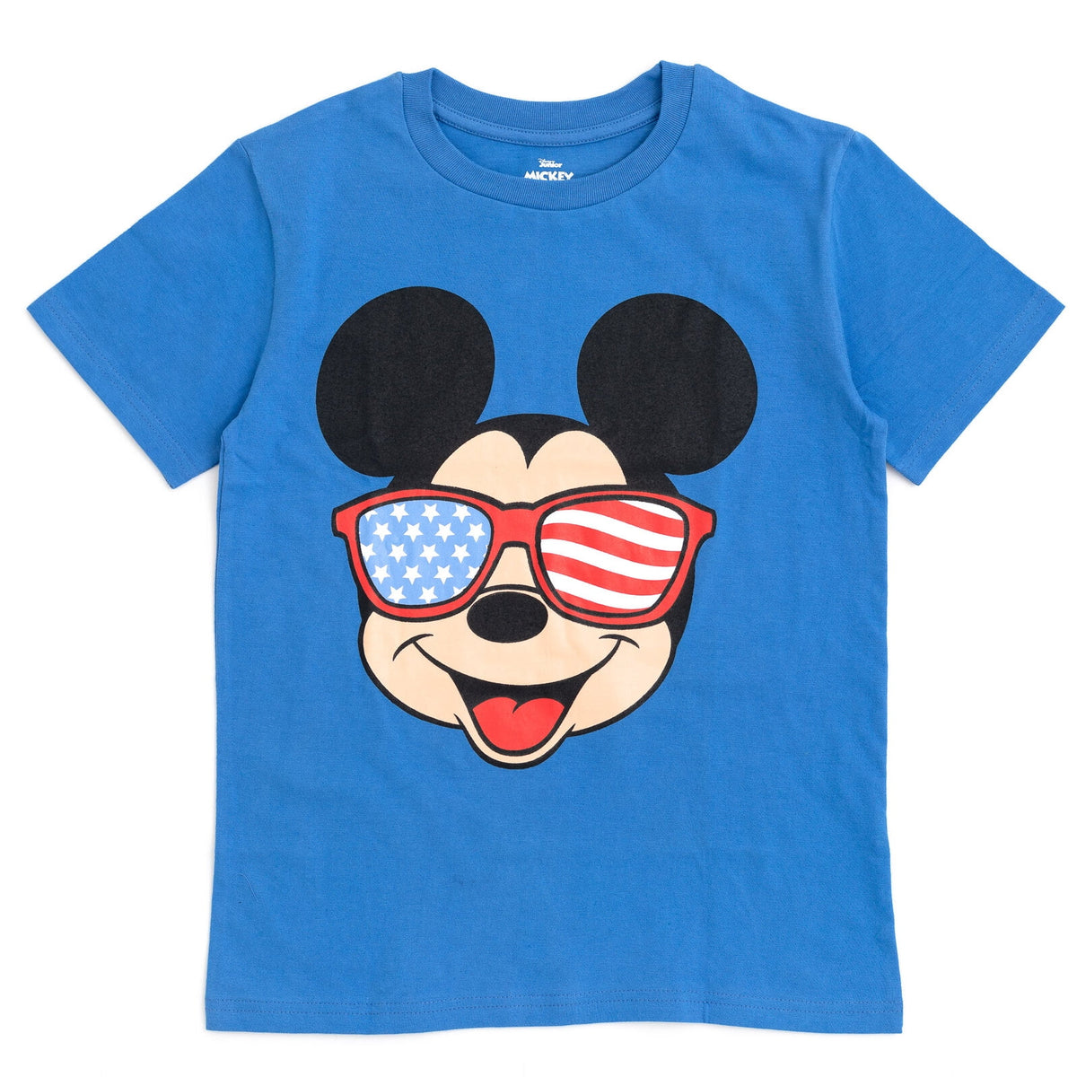 Disney Mickey Mouse Little Boys' Short Sleeve Graphic T-Shirt Mummy Orange