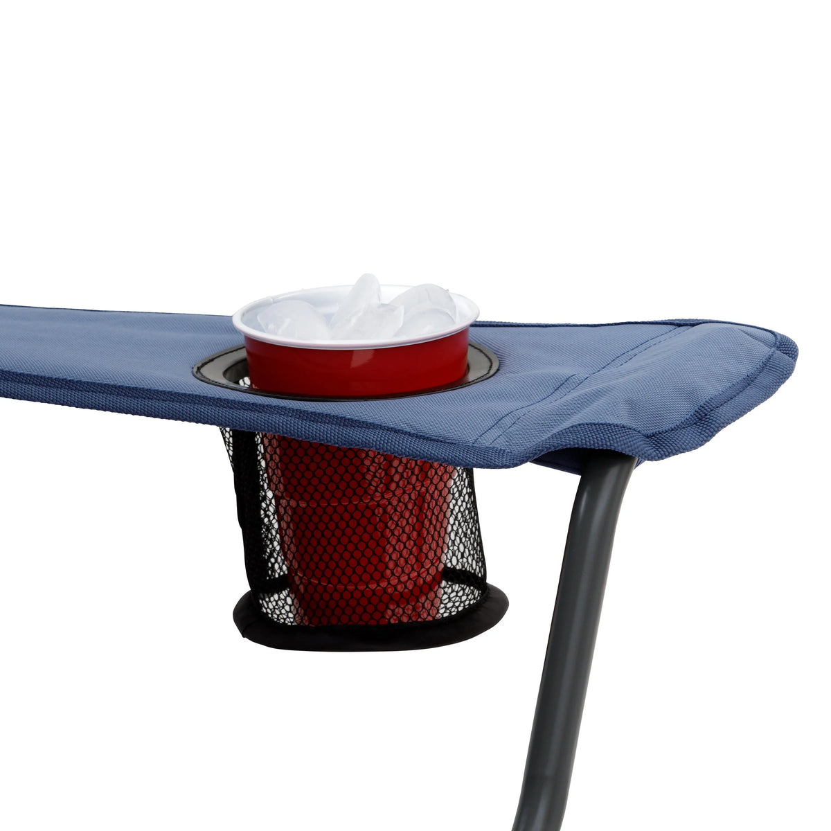 Ozark Trail Sand Island Shaded Camping Chair With Cup Holders