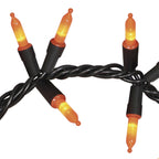 Indoor/Outdoor 90-Count LED Garland Lights, Orange, 9', Halloween by Way To Celebrate