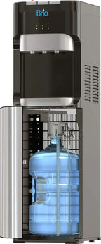 Brio Bottom Loading Water Cooler Dispenser for 3 or 5 Gallon Bottles - Hot, Room and Cold