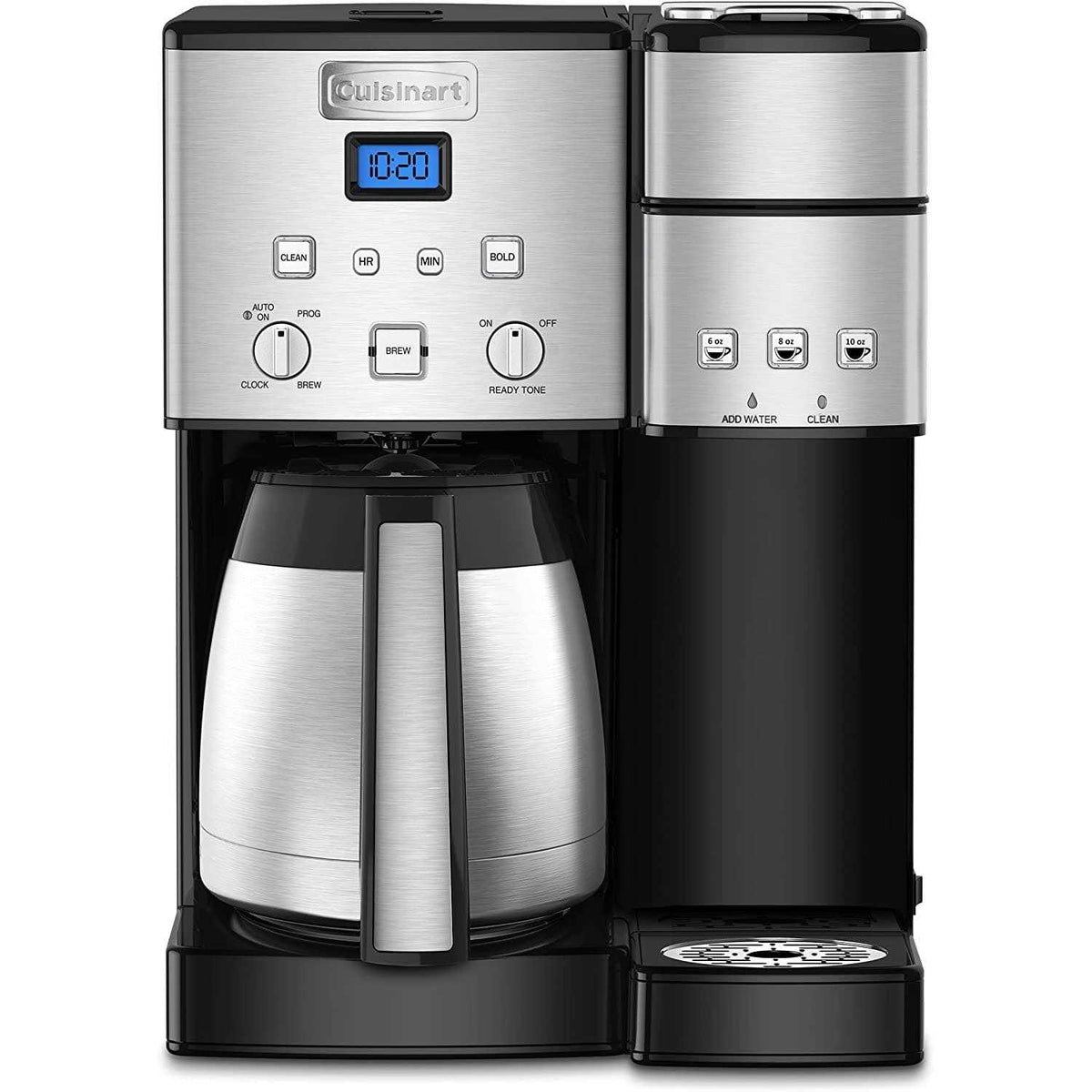 Cuisinart Coffee Center 10-Cup Thermal Coffeemaker And Single-Serve Brewer