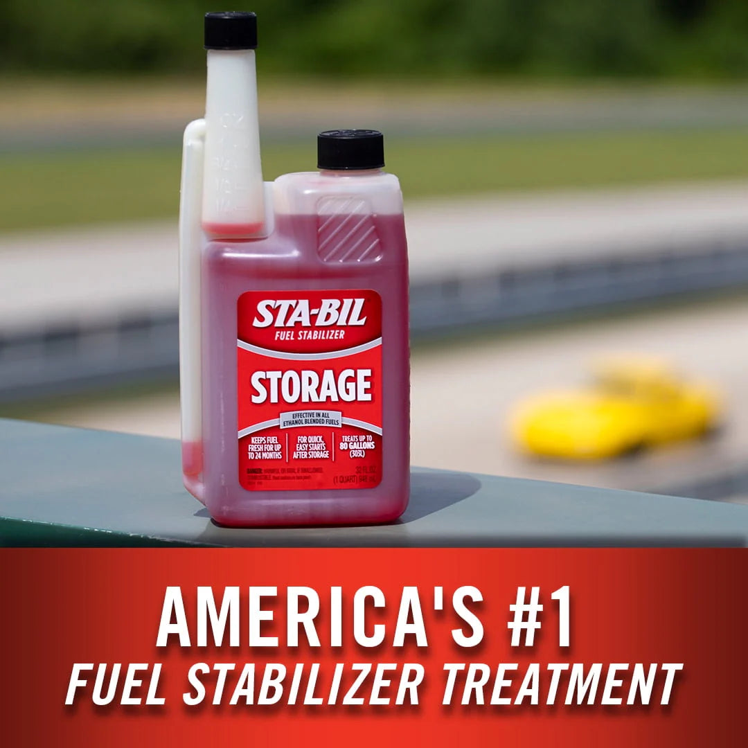 STA-BIL Storage Fuel Stabilizer Gasoline Treatment 32 Fl. Oz. - Treats 80 Gallons