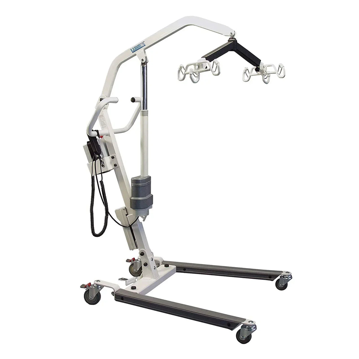 Lumex Battery Powered Patient Transfer Lift, 400 Lb Capacity, White - LF1050
