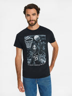 Ghost Face B-Ball Men's & Big Men's Graphic Tee Shirt, Sizes S-3XL