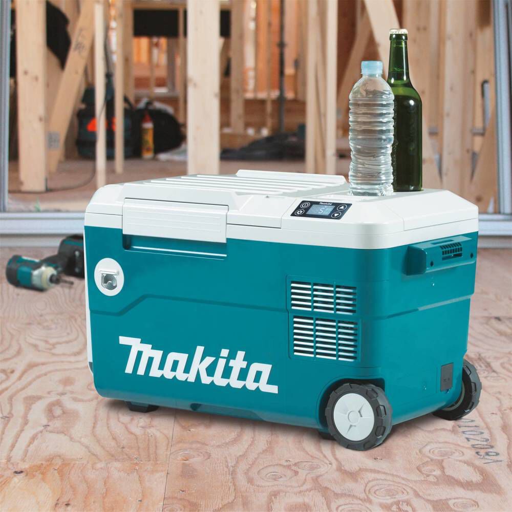 Makita 18V X2 LXT 20 L (21 qt) Cooler/Warmer, 12V/24V DC And AC - DCW180Z