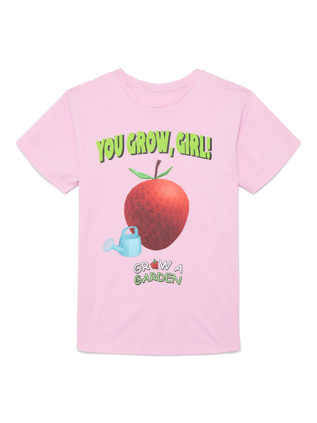 Hello Kitty Animal Print Girls Short Sleeve Graphic T-Shirt, Sizes 4-16