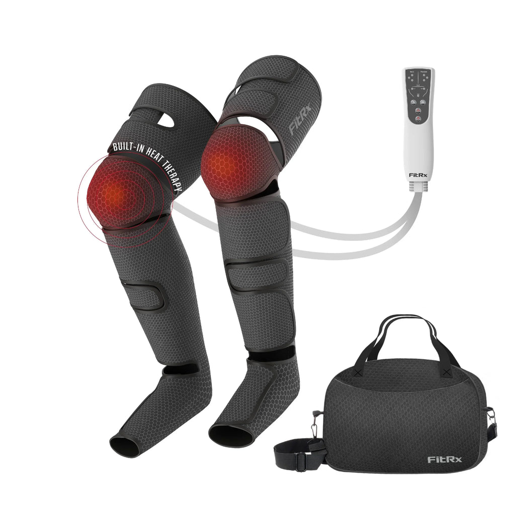 FitRx RecoverMax Heated Compression Leg And Foot Massager