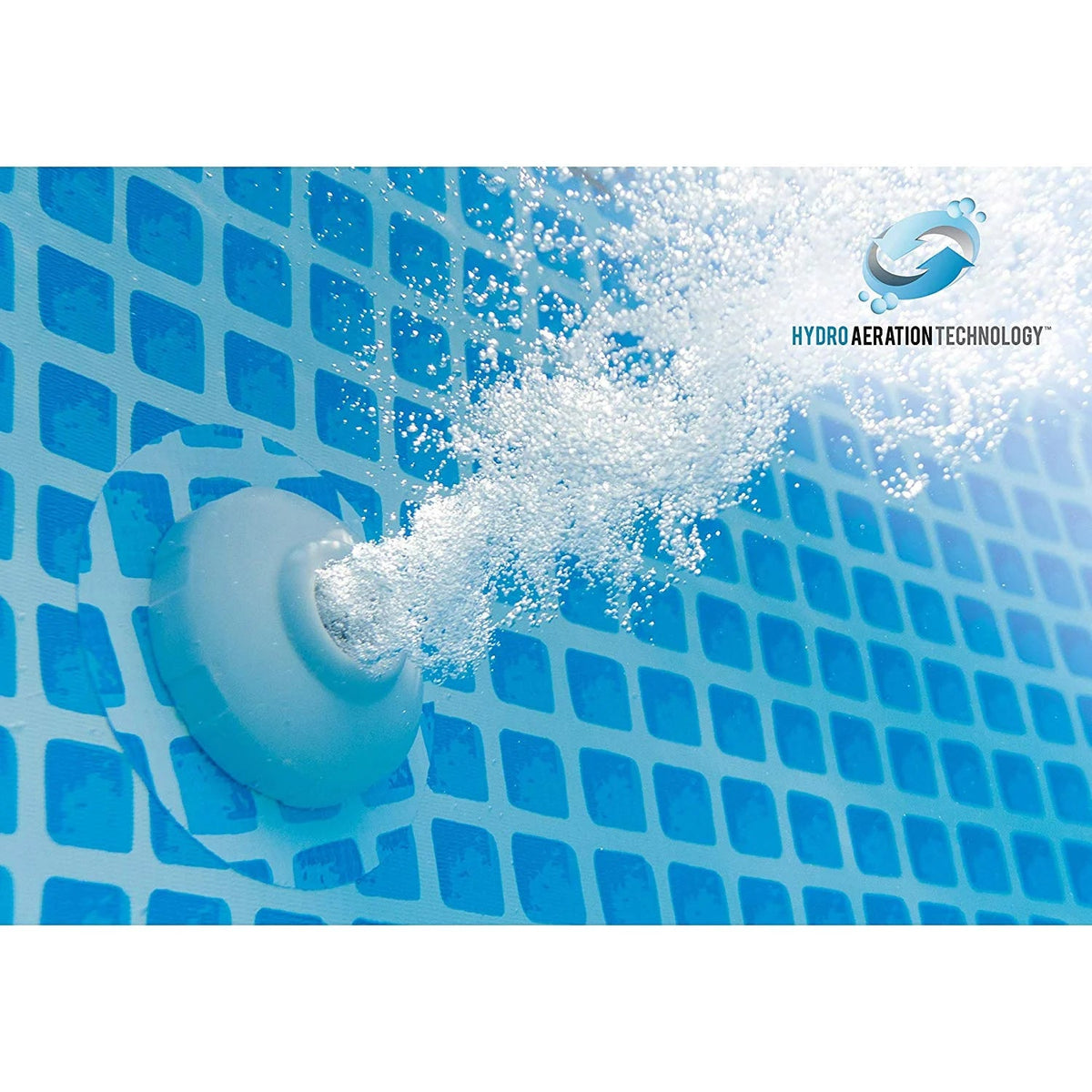 Intex Prism Frame Above Ground Swimming Pool 14ft x 42in With Pump - 26719EH