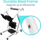 Vive Sit-to-Stand Patient Lift Transfer Aid, 400 lbs