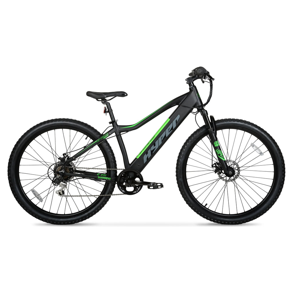 Hyper Bicycles 29 Inch 36V Electric Mountain Bike For Adults, 250W, Black