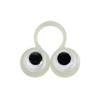 Glow-in-the-Dark Googly Eyes Rings Party Favors, Multicolor, 12 Count, Halloween by Way To Celebrate