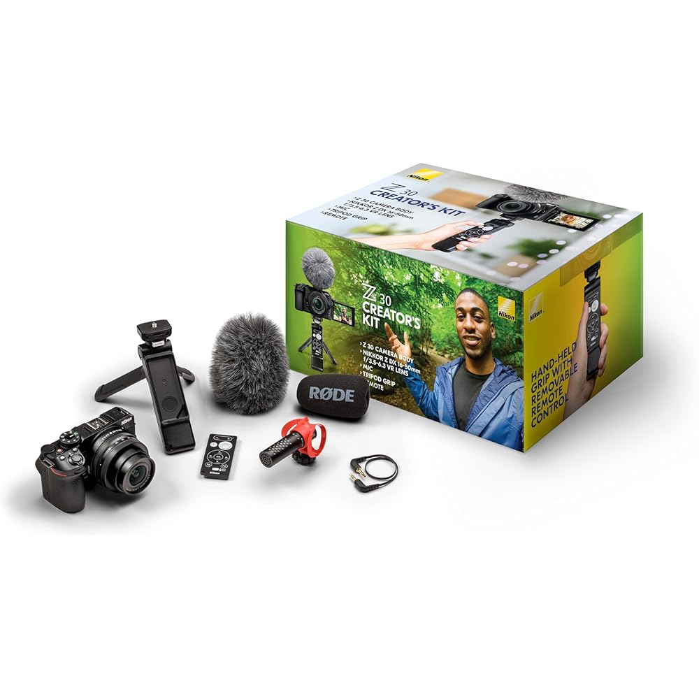 Nikon Z 30 Mirrorless Camera Creator's Kit With NIKKOR Z DX 16-50mm f/3.5-6.3 VR Lens