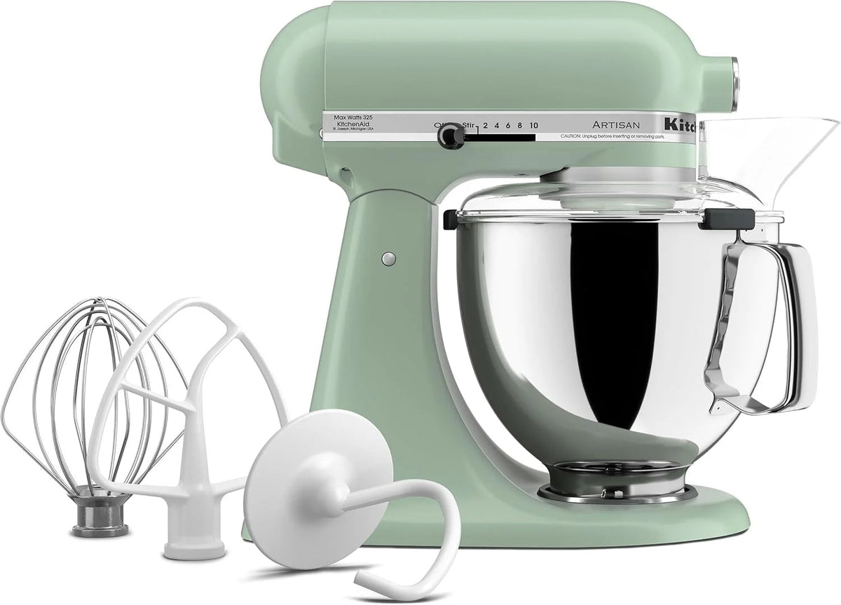 5-Quart Tilt-Head Stand Mixer With Stainless Steel Bowl, 10 Speeds
