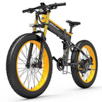 Folding Electric Mountain Bike, 1000W, 26-Inch Fat Tires, 17.5Ah - XT750 Plus