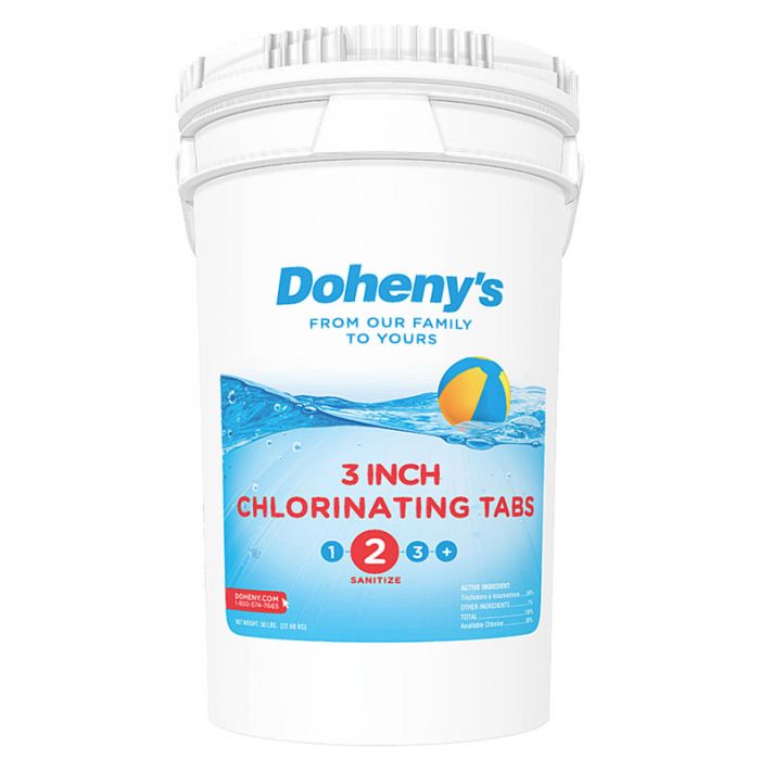 3-Inch Chlorine Tablets, 50 lb Bucket