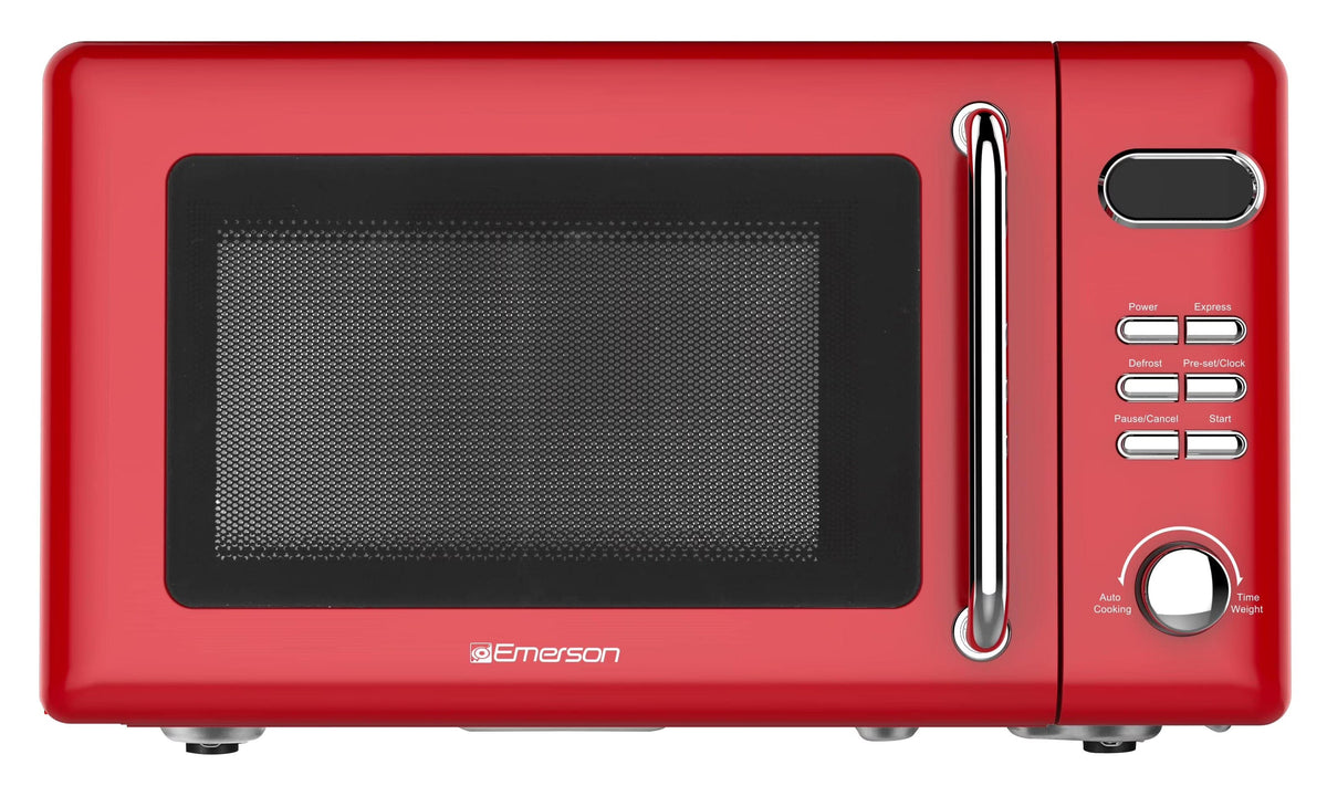Emerson Countertop Microwave Oven 0.7 Cu Ft 700W Red - MWR7020RD