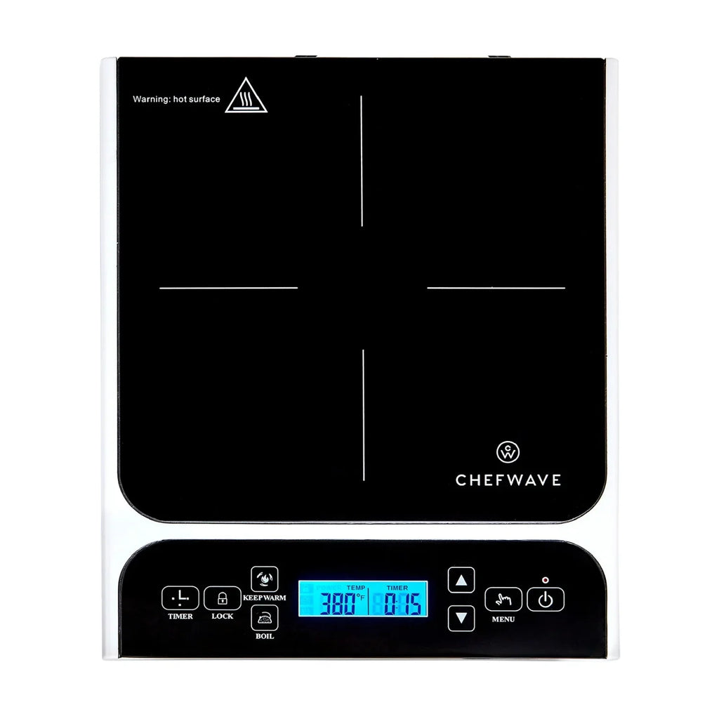 ChefWave Portable Induction Cooktop, 1800W, 10in Fry Pan