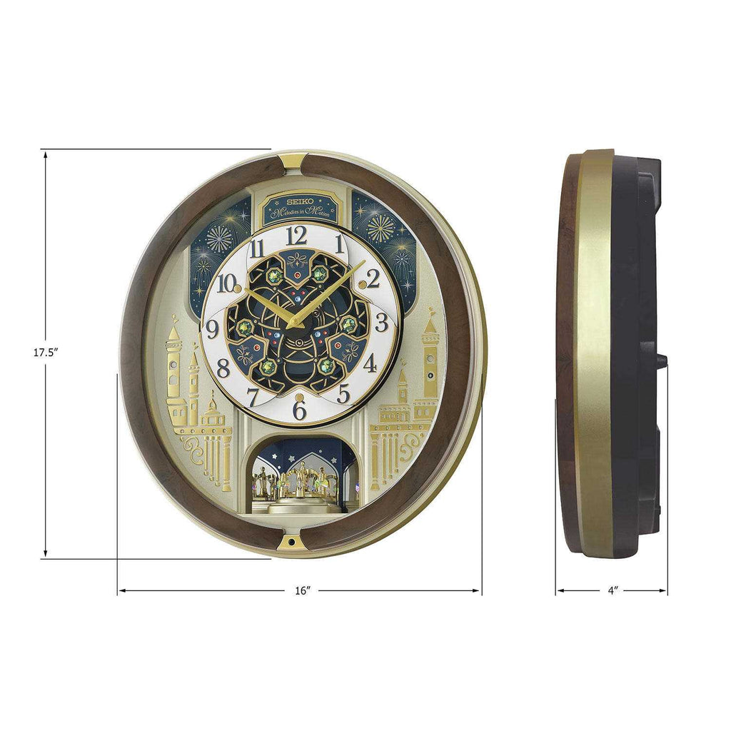 Seiko Limited Edition 2023 Melodies In Motion Musical Wall Clock